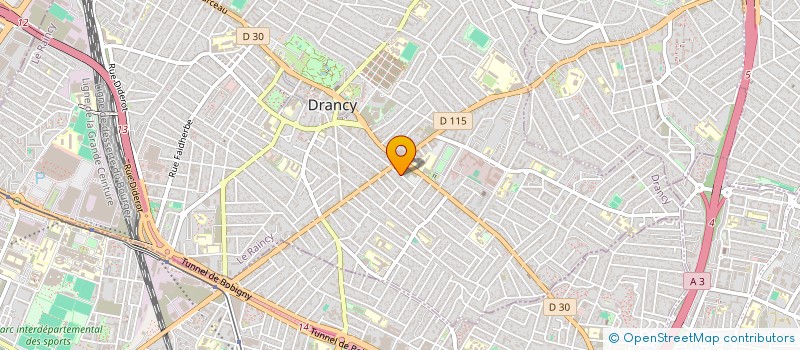 localisation de l'entreprise PRO BAT 83  DRANCY