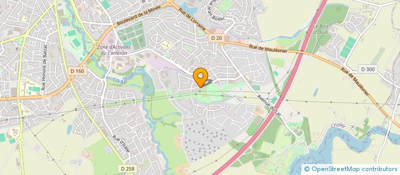 localisation de l'entreprise PRO BAT à CHOLET