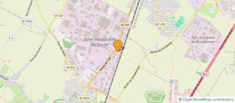 localisation de l'entreprise PRO BAT CONTRUCTION à SECLIN