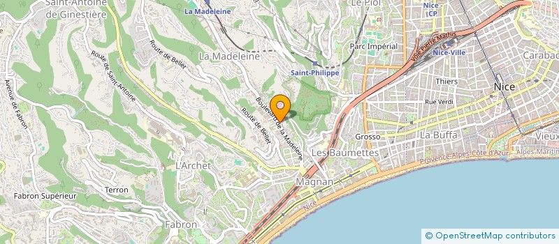 localisation de l'entreprise PRO-BAT PROVENCE  NICE