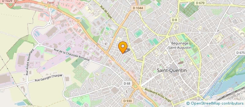 localisation de l'entreprise PRO BAT RENOVATION à SAINT-QUENTIN