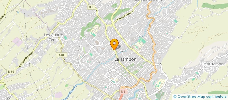 localisation de l'entreprise PRO BAT RUN à LE TAMPON