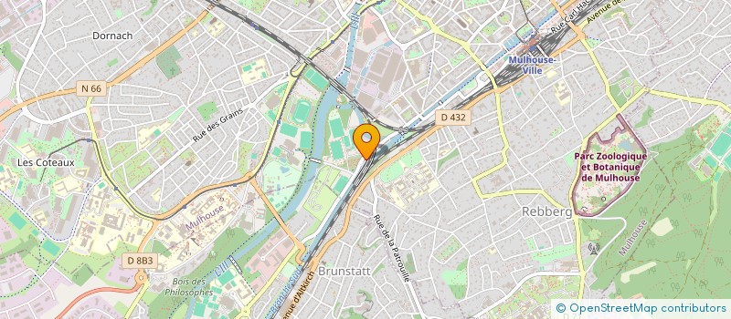 localisation de l'entreprise PRO-BATEAUX  MULHOUSE