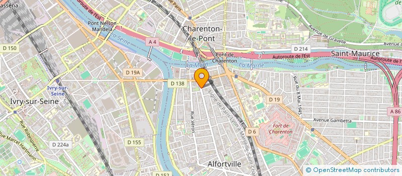 localisation de l'entreprise PRO-BATI à ALFORTVILLE