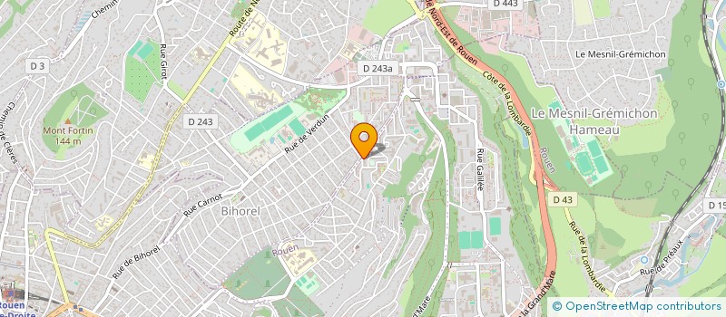 localisation de l'entreprise PRO BATI  ROUEN