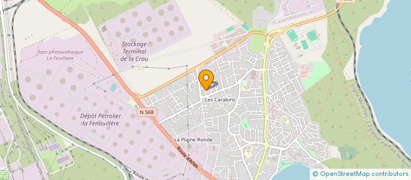 localisation de l'entreprise PRO BATI PROVENCE  FOS-SUR-MER