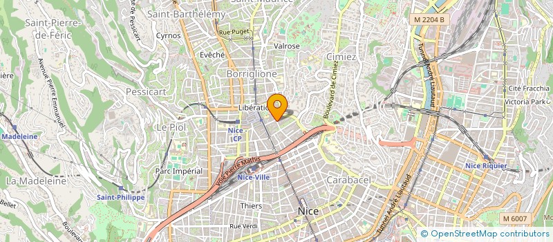 localisation de l'entreprise PRO BATI RENOV à NICE