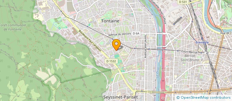 localisation de l'entreprise PRO-BATIM  FONTAINE