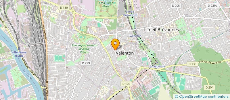 localisation de l'entreprise PRO BATIMENT  VALENTON