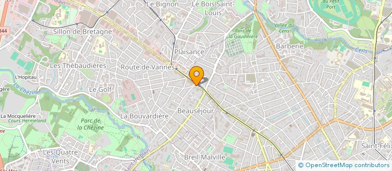 localisation de l'entreprise PRO-BB à SAINT-HERBLAIN