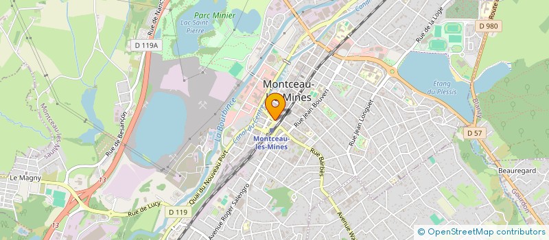 localisation de l'entreprise PRO BE à MONTCEAU-LES-MINES