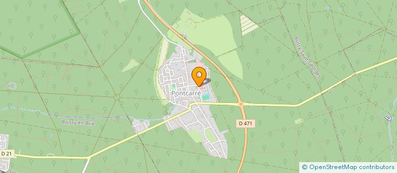 localisation de l'entreprise PRO-BENNES  PONTCARRE