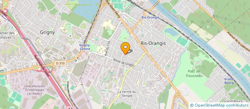localisation de l'entreprise PRO BEY à RIS-ORANGIS