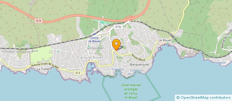 localisation de l'entreprise PRO BLERIOT  CARRY-LE-ROUET