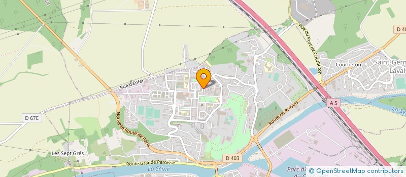 localisation de l'entreprise PRO BOIS  MONTEREAU-FAULT-YONNE