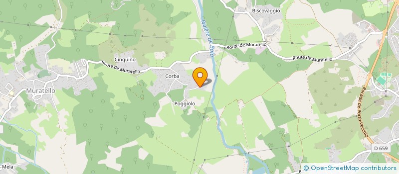 localisation de l'entreprise PRO.BOIS à PORTO-VECCHIO