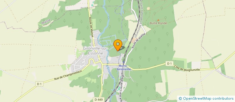 localisation de l'entreprise PRO BOX à GIRONVILLE-SUR-ESSONNE