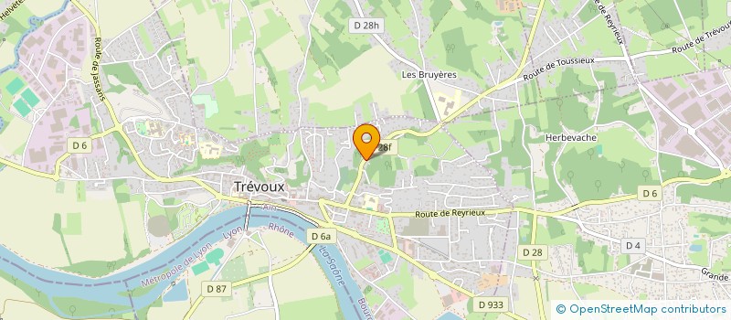 localisation de l'entreprise PRO BRESSE à TREVOUX
