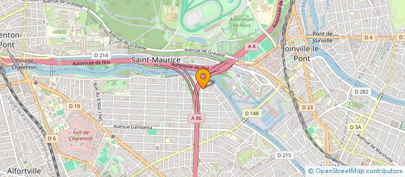localisation de l'entreprise PRO CAM à MAISONS-ALFORT