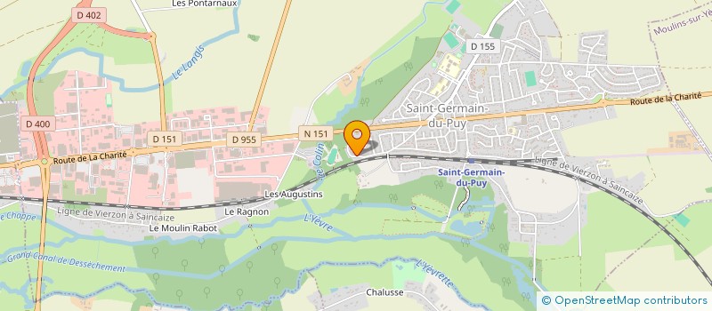 localisation de l'entreprise PRO CAR  SAINT-GERMAIN-DU-PUY