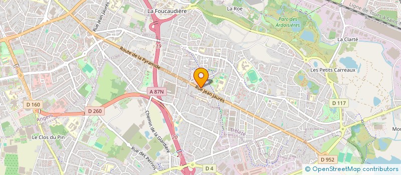 localisation de l'entreprise PRO CAR CONSULTING  TRELAZE