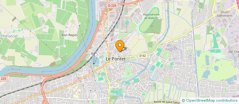 localisation de l'entreprise PRO CAR VTC  LE PONTET