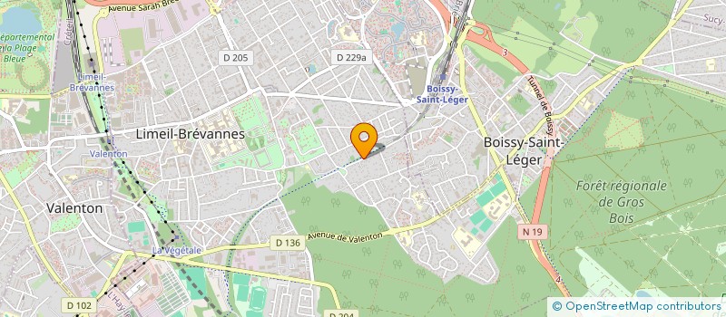 localisation de l'entreprise PRO CARREAUX  LIMEIL-BREVANNES