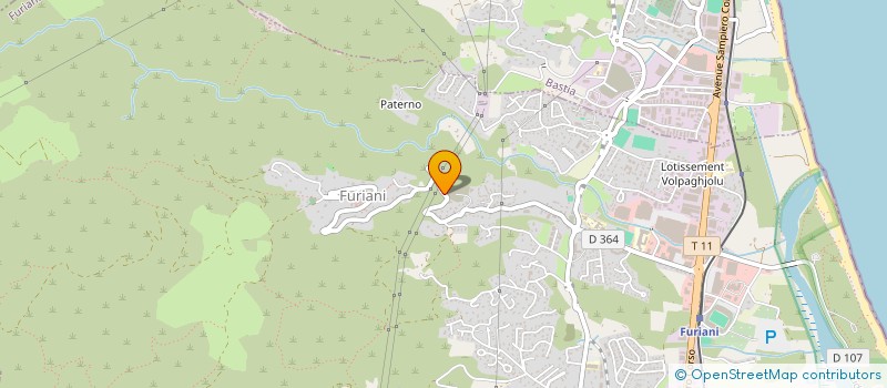 localisation de l'entreprise PRO CARRELAGE à FURIANI