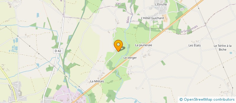 localisation de l'entreprise PRO-CHAPE à BLAIN