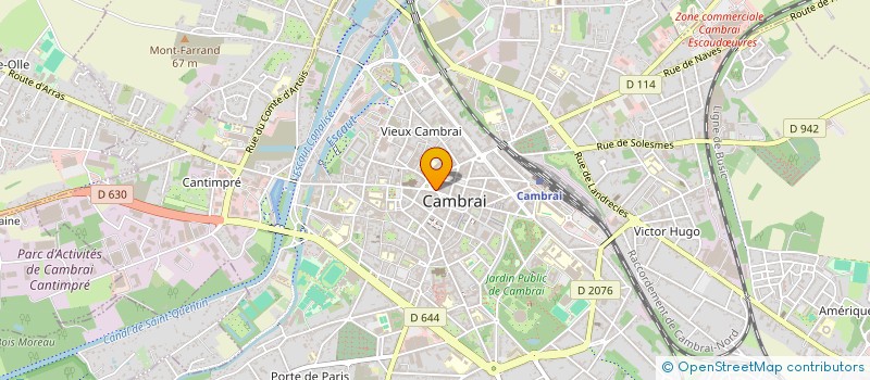 localisation de l'entreprise PRO CHARPENTES à AWOINGT
