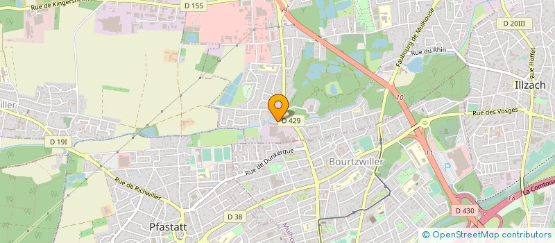 localisation de l'entreprise PRO CHAUFFE SARL à KINGERSHEIM