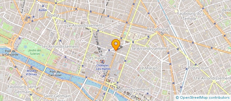 localisation de l'entreprise PRO CIVAM  PARIS