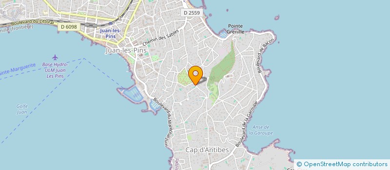 localisation de l'entreprise PRO CLASSEMENT à ANTIBES