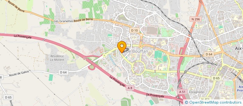 localisation de l'entreprise PRO-CLEAN NETTOYAGE à AIX-EN-PROVENCE