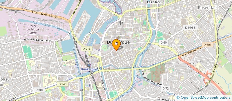 localisation de l'entreprise PRO CLEANING à DUNKERQUE