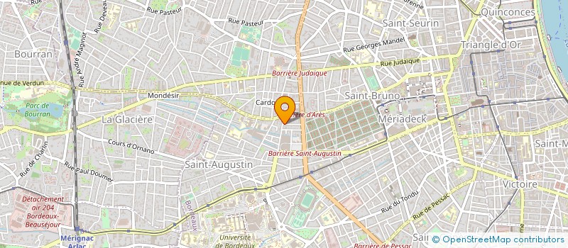 localisation de l'entreprise PRO-COMPUTERS à BORDEAUX