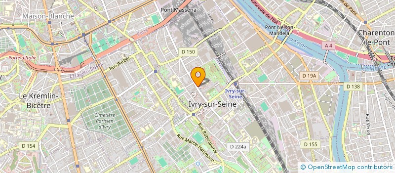localisation de l'entreprise PRO CONCEPT à IVRY-SUR-SEINE