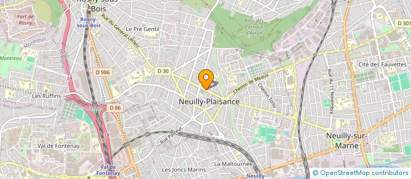 localisation de l'entreprise PRO CONCEPT à NEUILLY-PLAISANCE