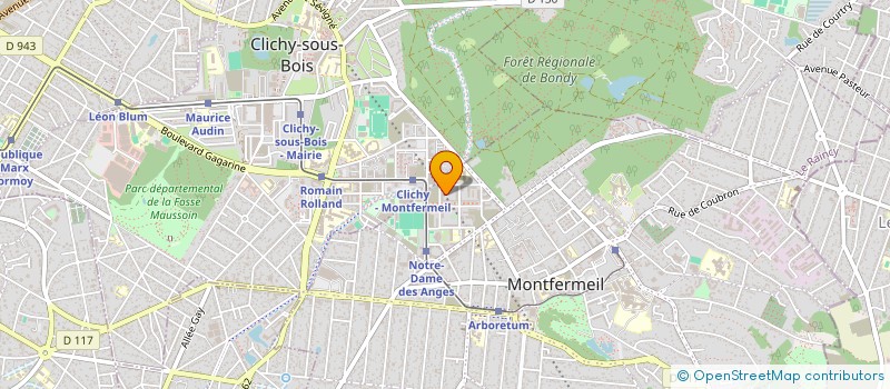 localisation de l'entreprise PRO CONCEPT à MONTFERMEIL