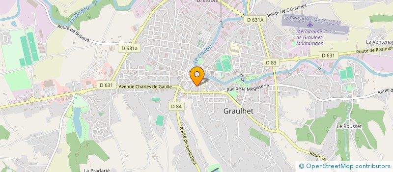 localisation de l'entreprise PRO-CONCEPT BATIMENT  GRAULHET