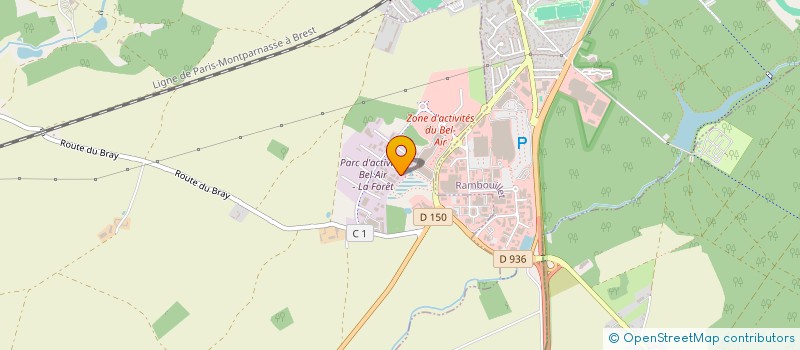 localisation de l'entreprise PRO CONCEPT INGENIERIE  ABLIS