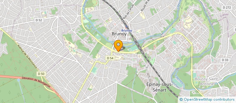 localisation de l'entreprise PRO CONDUITE BRUNOY à BRUNOY