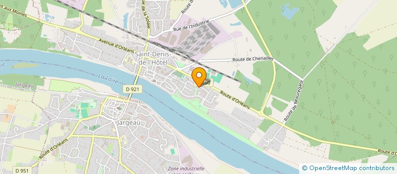 localisation de l'entreprise PRO CONNECT à SAINT-DENIS-DE-L'HOTEL