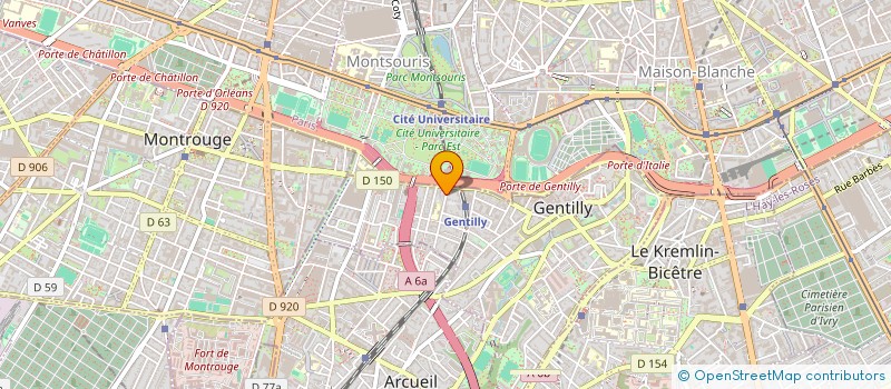 localisation de l'entreprise PRO CONSEIL  GENTILLY