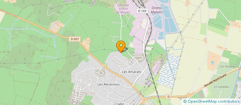 localisation de l'entreprise PRO CONSTRUCTION à NARBONNE