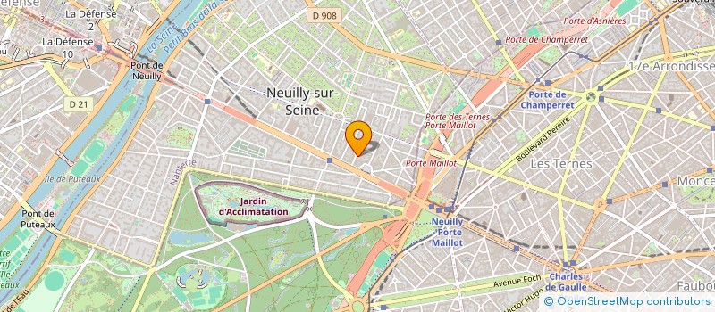 localisation de l'entreprise PRO-CORRECTOR  NEUILLY-SUR-SEINE