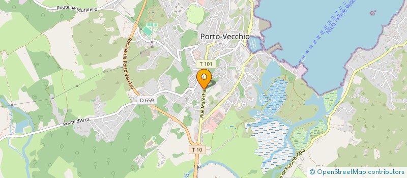 localisation de l'entreprise PRO CORSE RENO CONCEPT à PORTO-VECCHIO