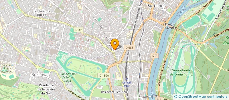 localisation de l'entreprise PRO & CREA EVENTS à SURESNES
