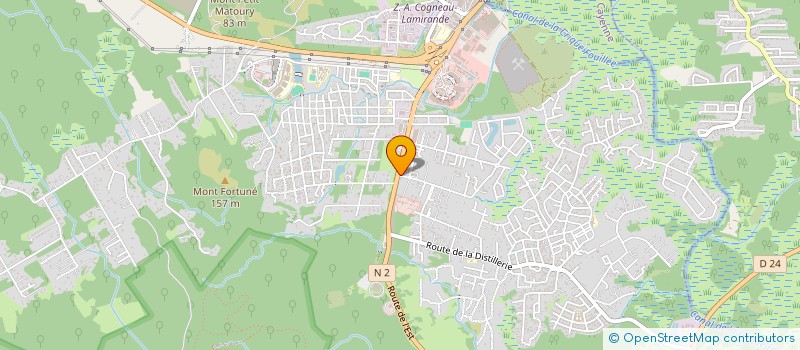 localisation de l'entreprise PRO CSA à MATOURY
