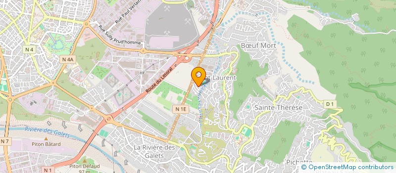 localisation de l'entreprise PRO CSE à LA POSSESSION